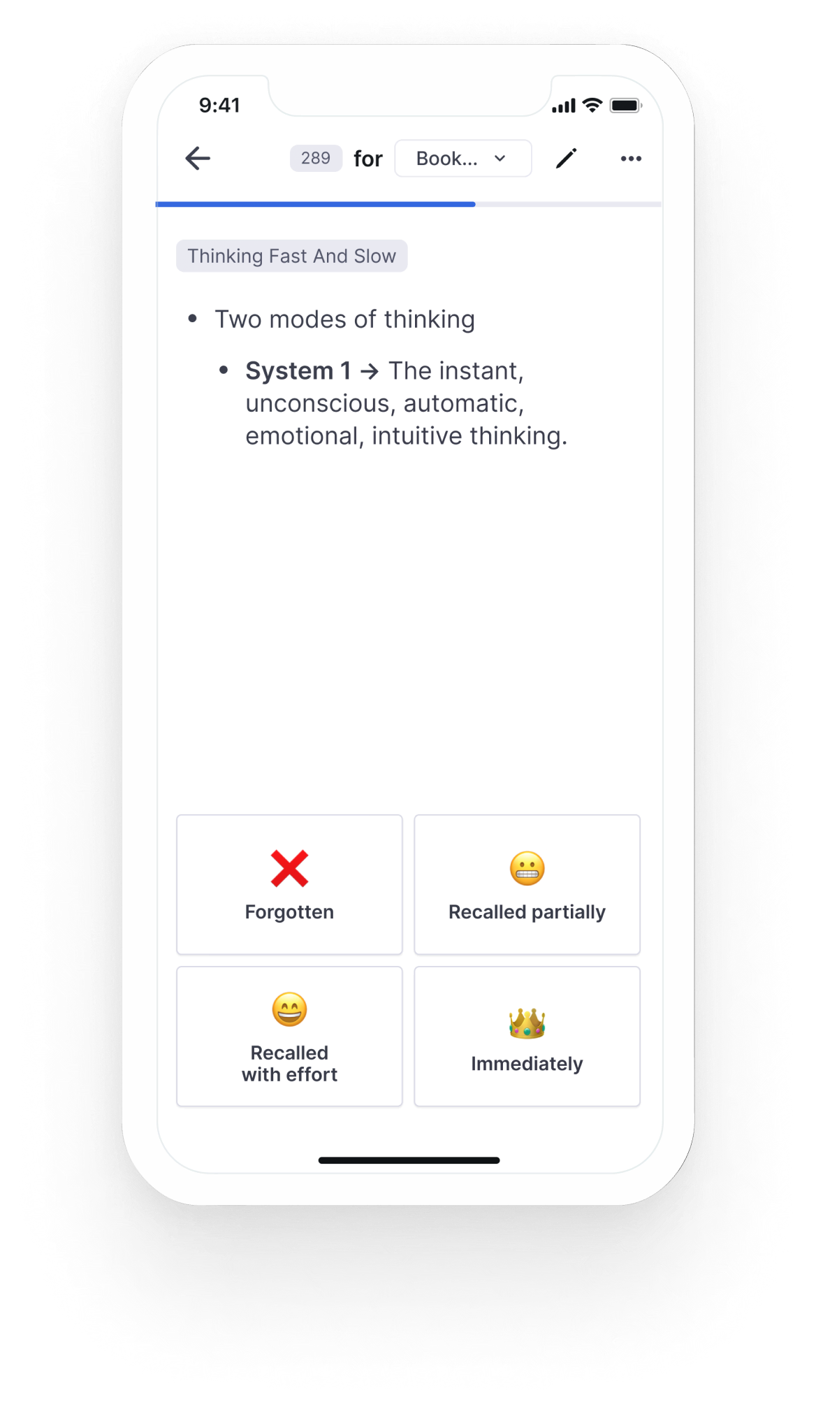 Studying Flashcards in the RemNote App